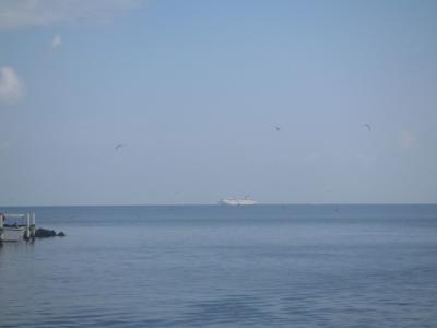 Ship 5 miles out