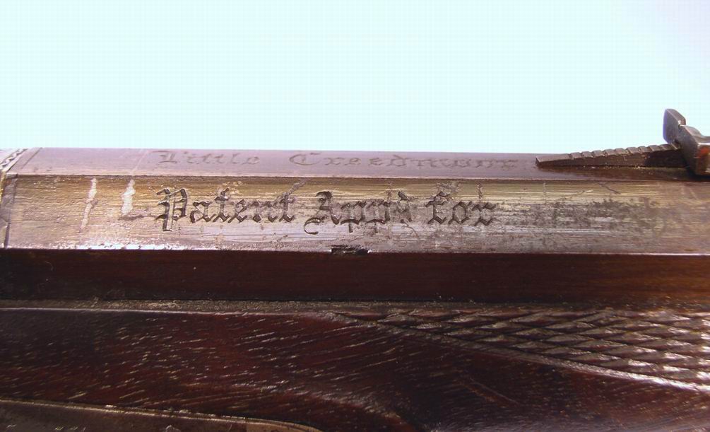 Patent Appl. For Barrel Marking