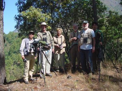 Our group of birders