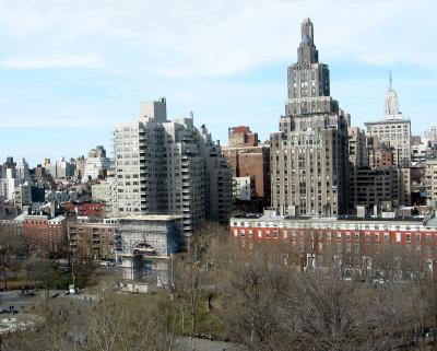 North View from NYU Library