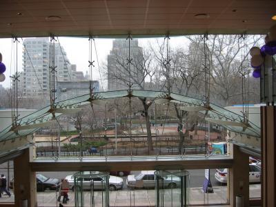 North View from NYU Student Center Entrance