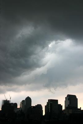 Storm Clouds Over Lower Manhattan