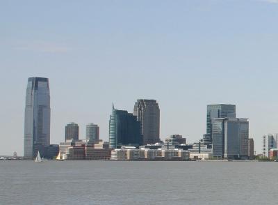 New Jersey Skyline from Christopher Street Pier