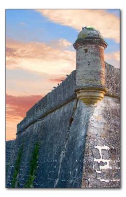 Parapet Facing West