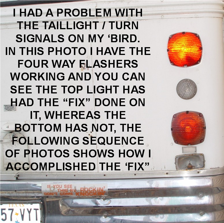 DIM TAIL / STOP LIGHT FIX