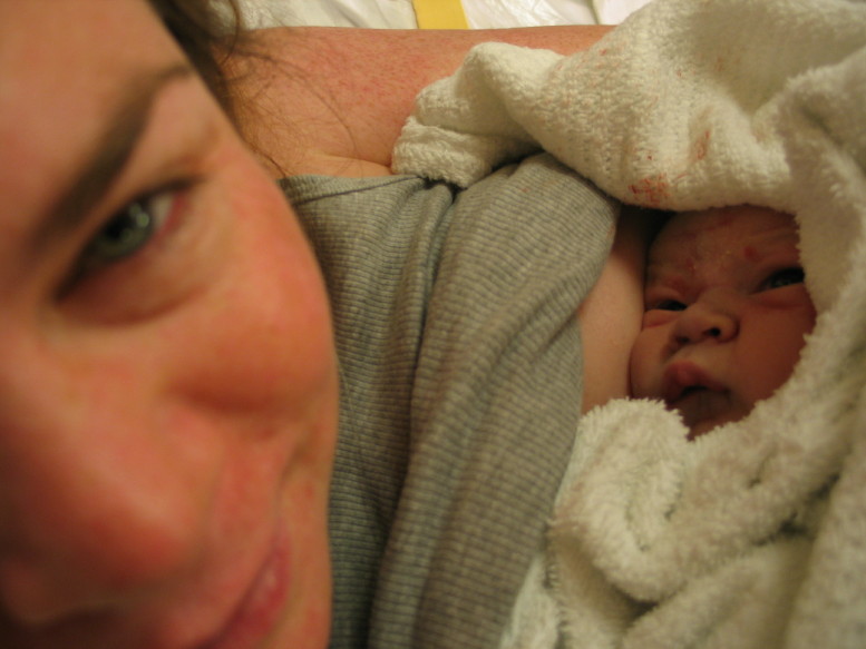 about 10 minutes old