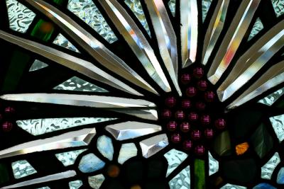 Stained Glass
This is a very small portion of a stained glass window at Fargo's Pizza Company in Colorado Springs.