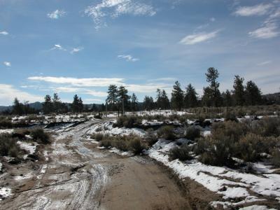 Rancho El Topo's Snowy Morning