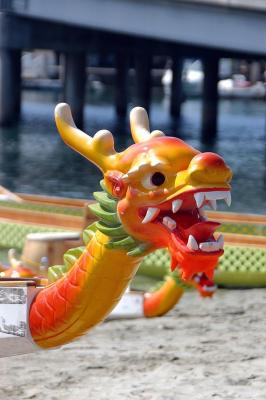Dragon on the beach