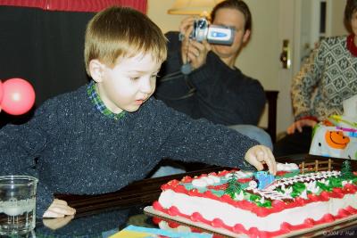 Rhett's 2nd Birthday -- Pittsburgh, January 2004