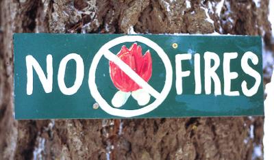 no fires