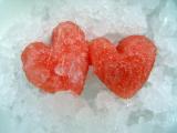 Hearts in ice