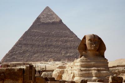 Sphinx and Pyramid of Khafre