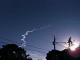Lockheed Atlas 2AS Night Launch - Moonlit Contrail