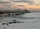 Jetty in Ice