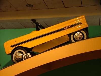 Yellow Pedal Car