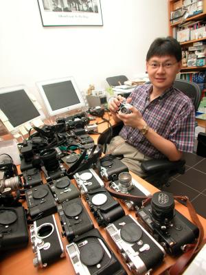 Joseph Yao and toys