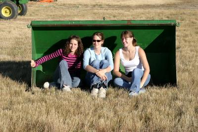 Harvest Time on the Saskatchewan Prairie, October, 2004