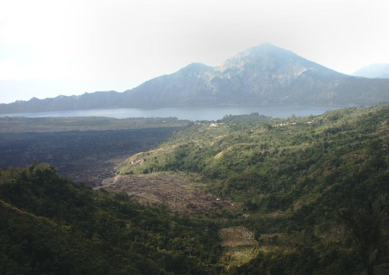 Danau Batur from Kintamani