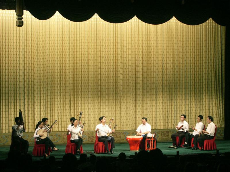 Orchestra at the Peking Opera