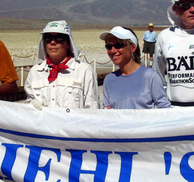 Jody Lynn Reicher (Badwater veteran) and me