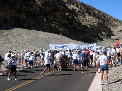 scramble to the start line