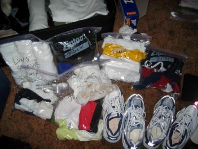 Packing for Badwater