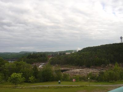 Vue panoramique de Shawinigan (Comfort Inn)