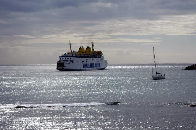 Fred Olsen - heading towards  the island of La Gomera