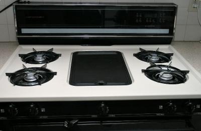 Stove Top with Griddle