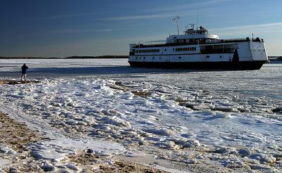 Ferry on Ice