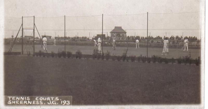Tennis Courts.