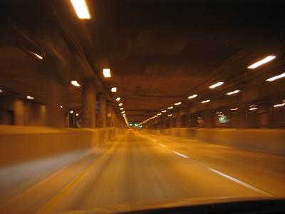 Speeding Down Lower Wacker Drive