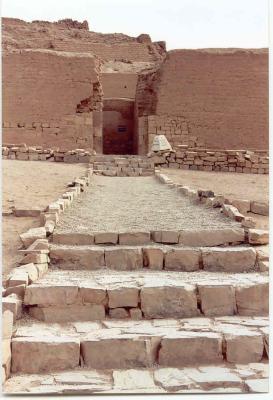 Entrance to the Sun Temple of Pachacamac