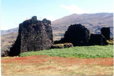 Yarowilca ruins near Tantamayo