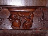 Misericord, St. Mary, Fairford