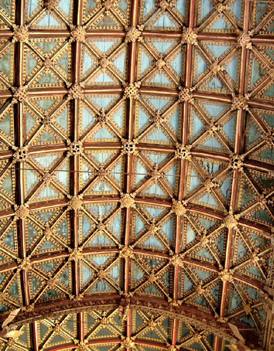 Wagon roof at St Andrew, Cullompton