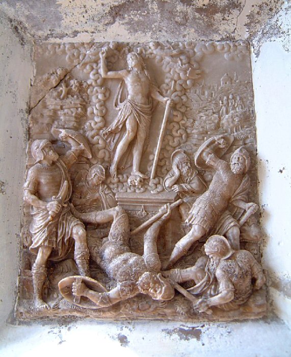 Alabaster Panel, St John Plymtree