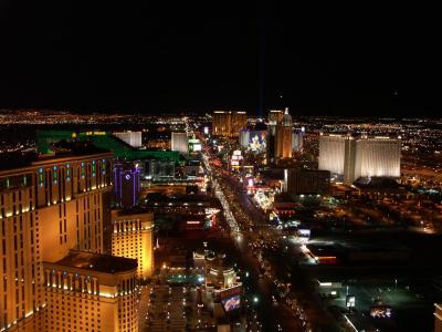LV Strip Looking South
