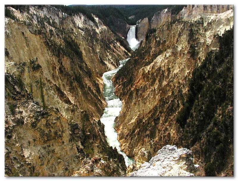 Lower Falls And Grand Canyon Of The Yellowstone River

Canyon Area