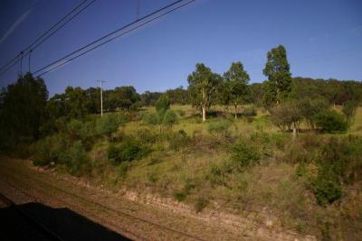From the train window on the way to Sydney