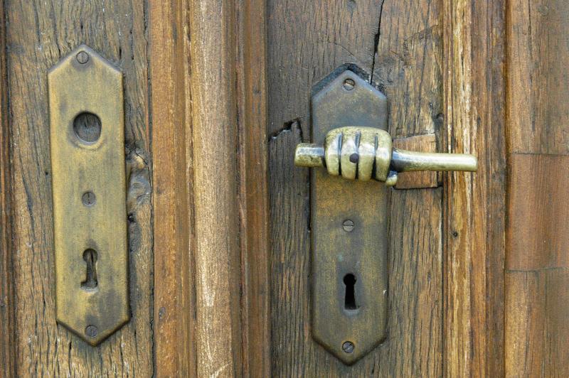 Front Door of Goethes House in Weimar