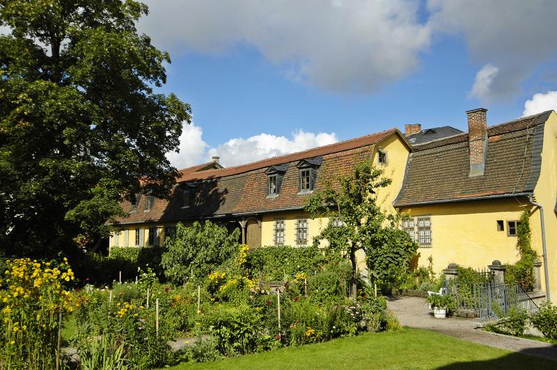 Backside of Goethes House in Weimar