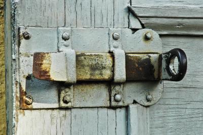 Garden Door of Goethe's House at Weimar