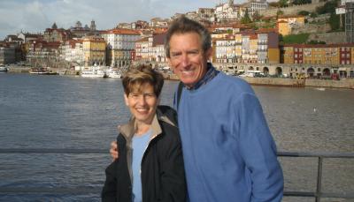 Maury Krystel and wife Mimi in Porto Portugal