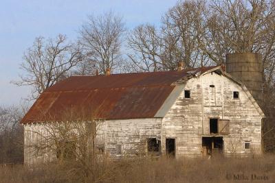 Old Barn and Silo