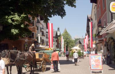 Main street of Kitzbhel