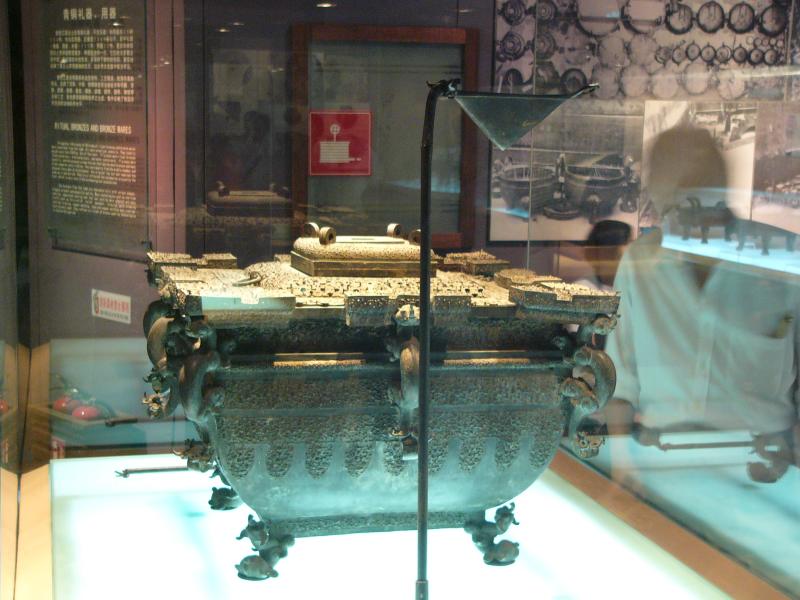 Bronze wine cooler
