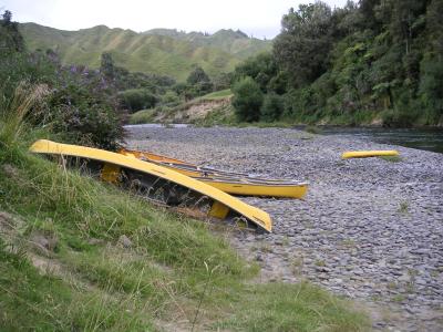 Hope our canoe is up high enough