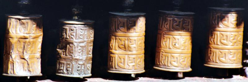 Old Prayer Wheels, Kathmandu